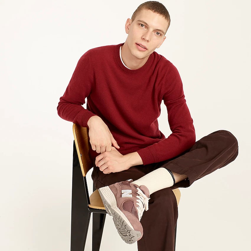 A Classic Sweater J.Crew Cashmere Crewneck Sweater 20 Gifts the