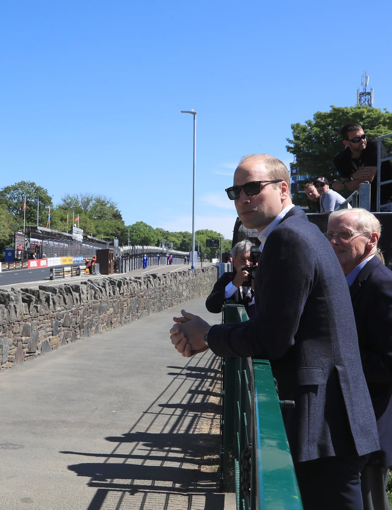 Prince William at the Isle of Man TT June 2018 Pictures