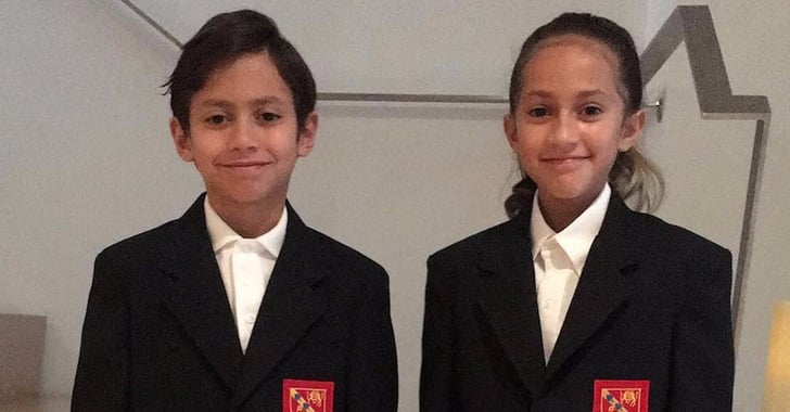 Jennifer Lopez's Twins' First Day of School Photo 2017 ...