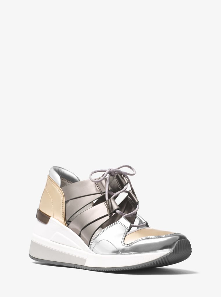 Michael Michael Kors' Beckett Metallic Sneakers ($150) are the futuristic kicks your closet needs now.