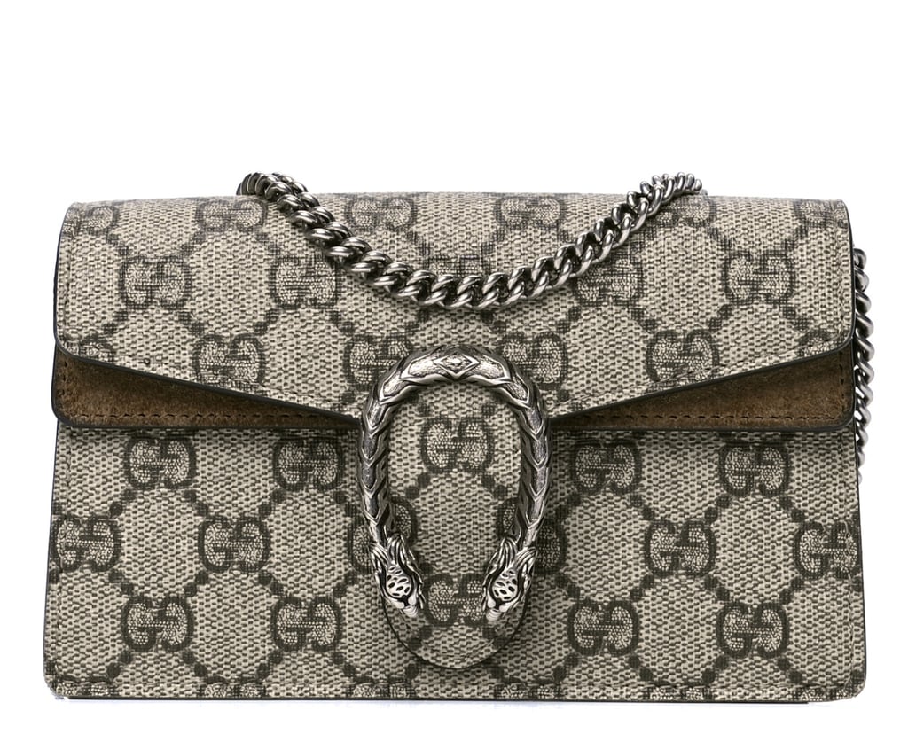 Gucci GG Supreme Monogram Super Mini Dionysus Shoulder Bag