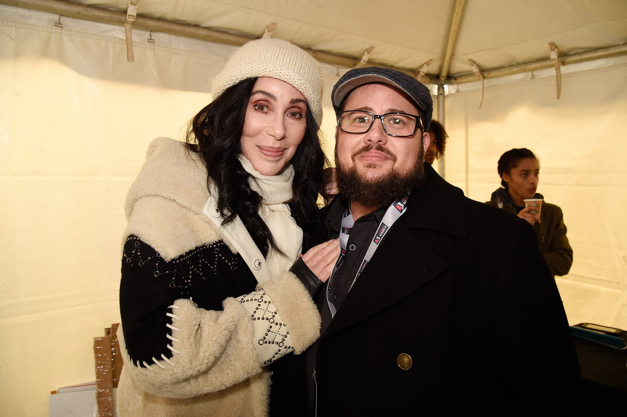 Pictured Cher And Chaz Bono Girl Power See All The Stars Who