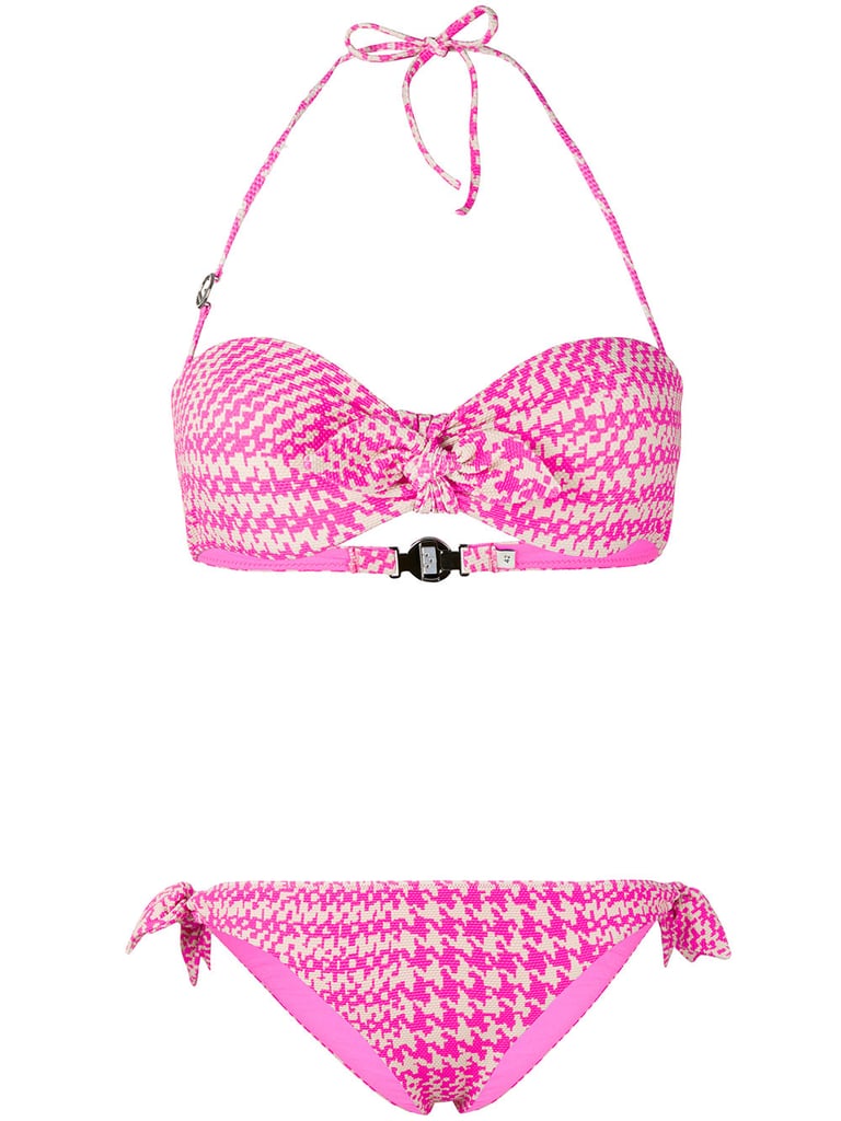 Fendi Striped Bikini Iskra Lawrence Pink Aerie Bikini Popsugar Fashion Photo 8