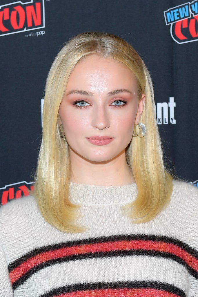 Sophie Turner With Blonde Hair in 2018