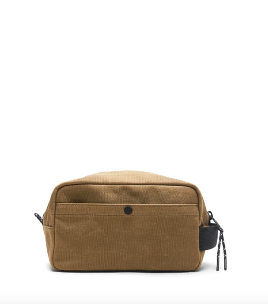 Waxed Canvas Dopp Kit