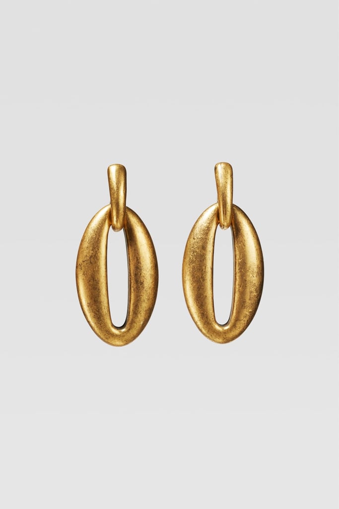 Zara Campaign Collection Link Earrings
