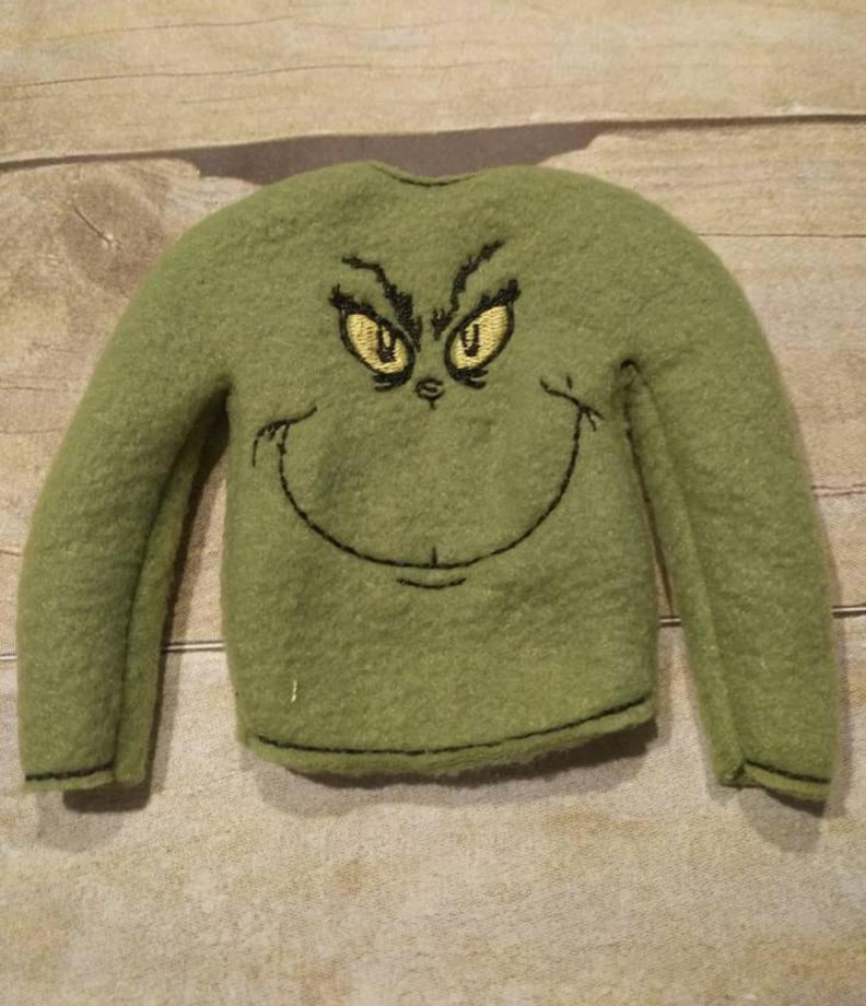 Green Monster Elf Sweater
