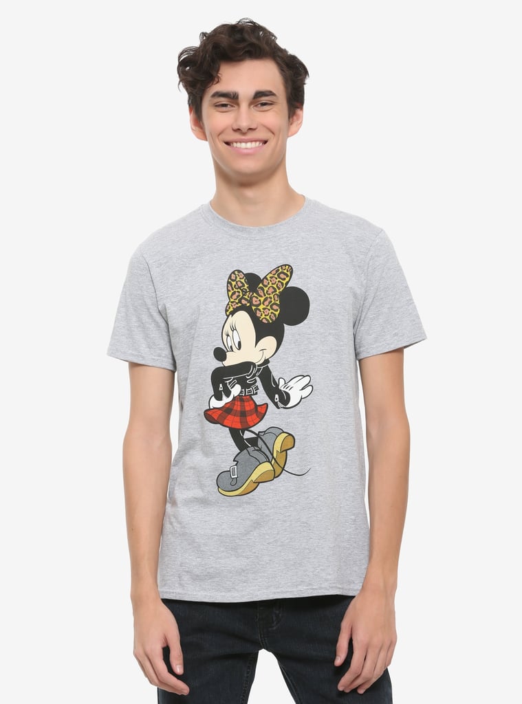 Disney Minnie Mouse Leopard Bow T-Shirt