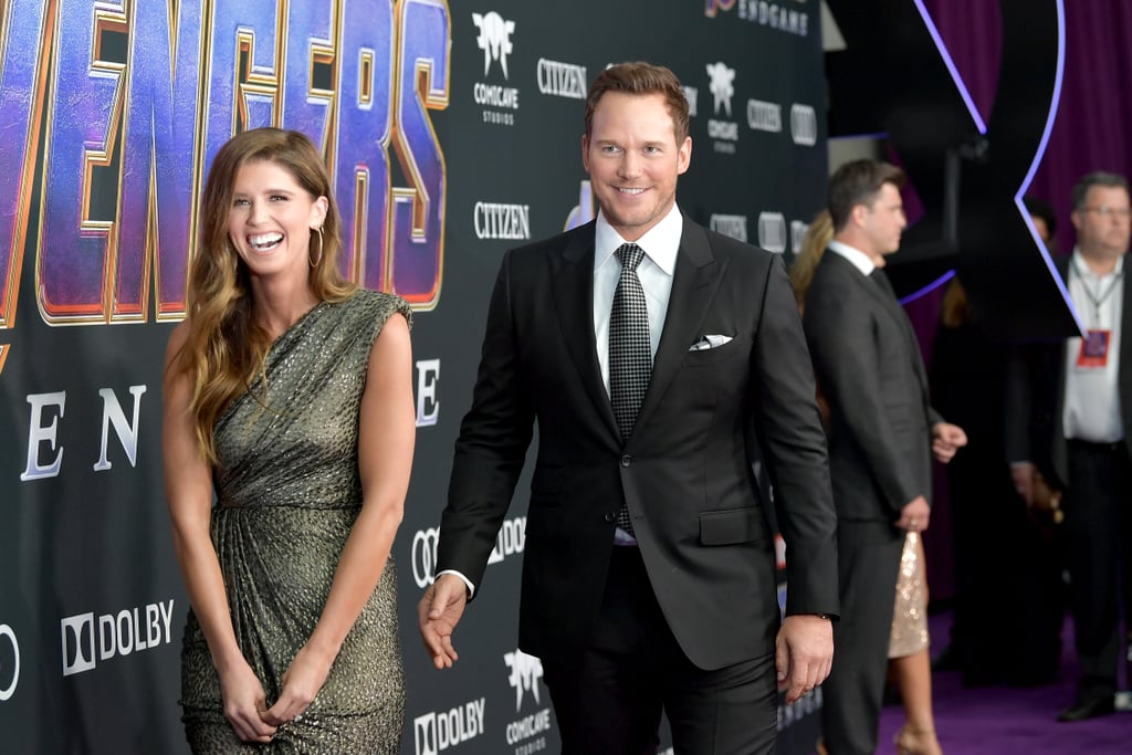 Chris Pratt and Katherine Schwarzenegger Avengers Premiere