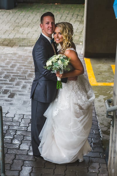 Rainy Wedding in Vancouver