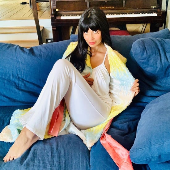 Jameela Jamil Wearing Pajamas For the Emmys 2020