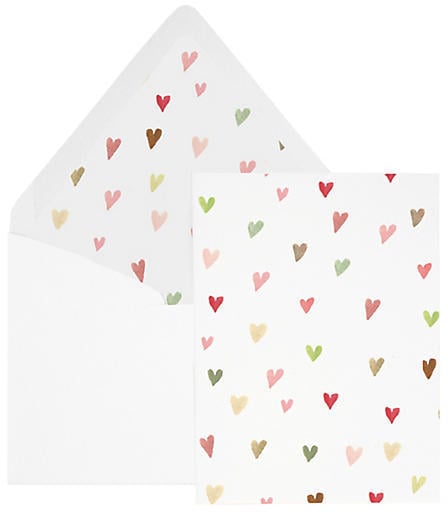 Lana's Shop Set of 8 Mini Hearts For You Cards