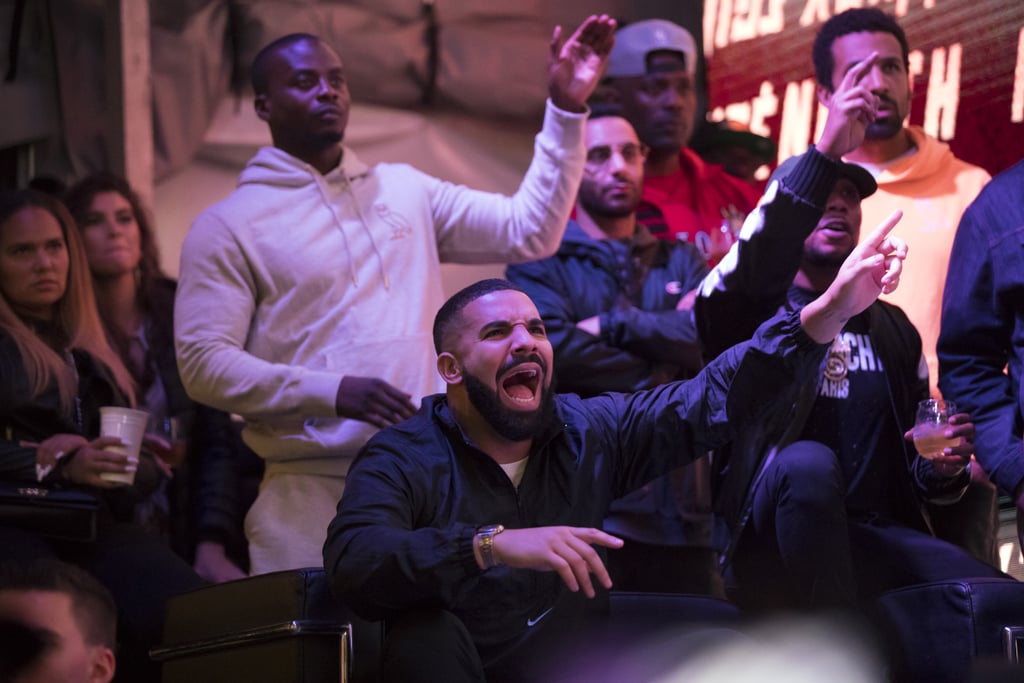Drake Celebrating Toronto Raptors Winning NBA Finals