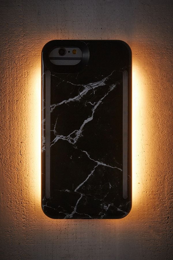 LuMee Duo Black Marble iPhone 8/7/6/6s Case