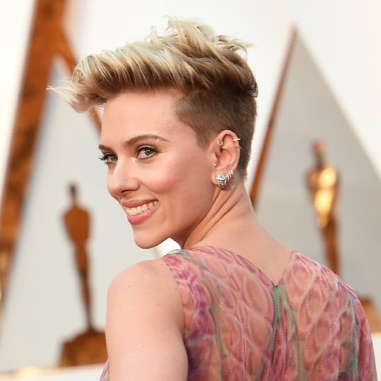 Scarlett Johansson's Hair and Makeup at the 2017 Oscars