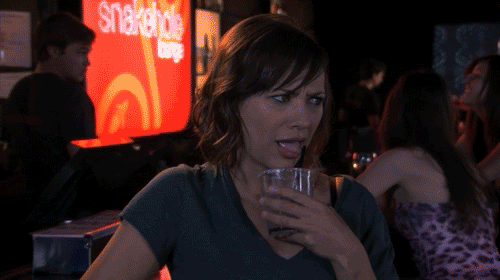 "I've already been drinking all night!"