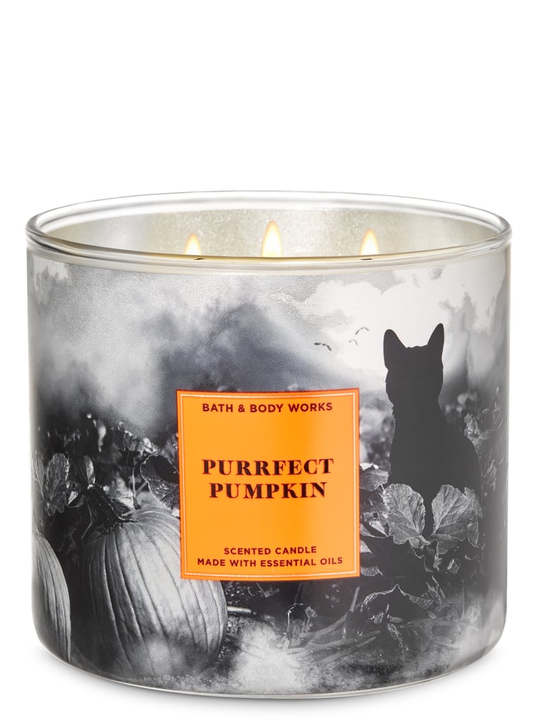 Bath & Body Works Purrfect Pumpkin 3-Wick Candle