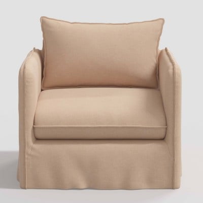 Threshold Berea Slouchy Lounge Chair With French Seams