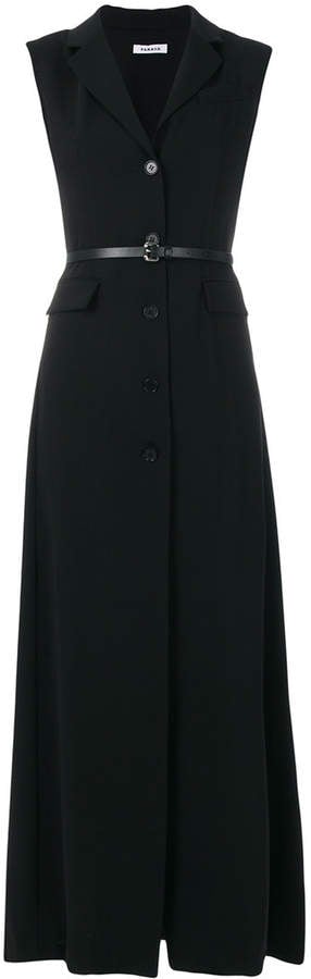 P.A.R.O.S.H. Buttoned Waistcoat Dress