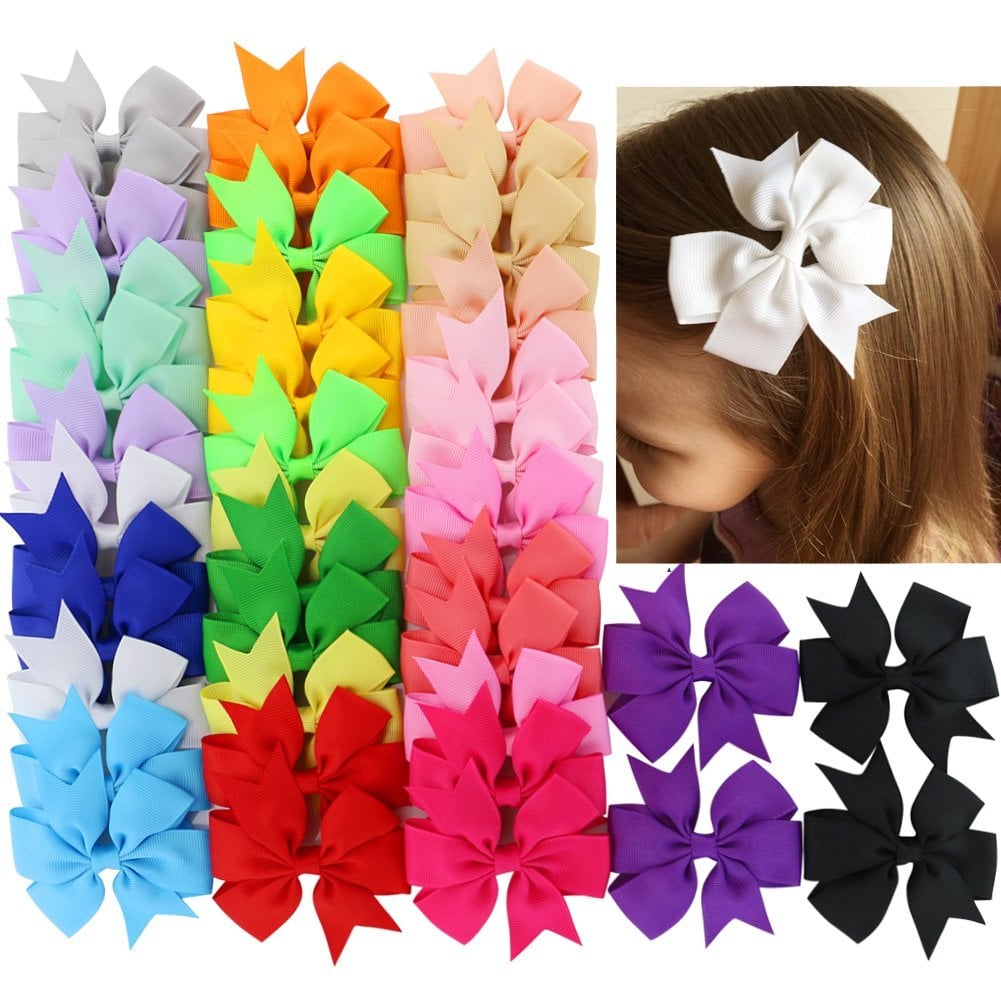 Pinwheel Hair Bows