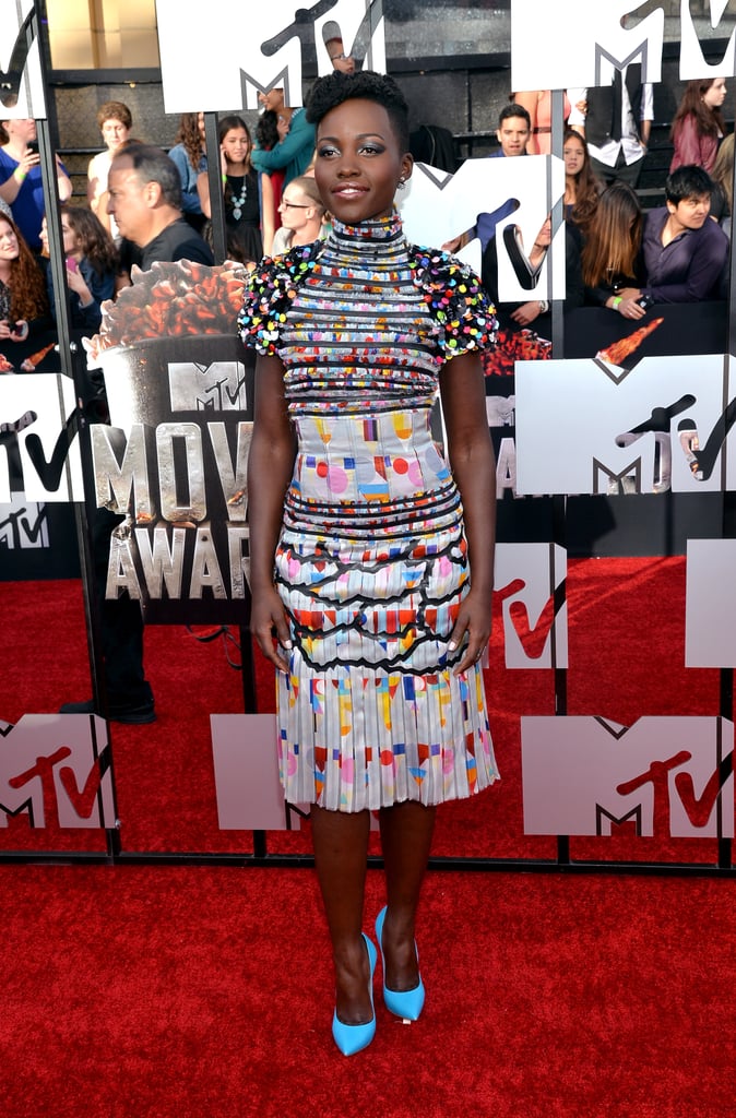 Lupita Nyong'o at the MTV Movie Awards 2014