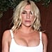 Kesha's White Backless Tank Dress Proves That Simplicity Is Sexy