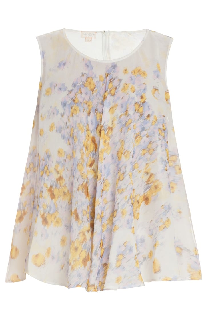 Giambattista Valli Floral Trapeze Top ($1,126) | Amal Clooney Wearing a ...