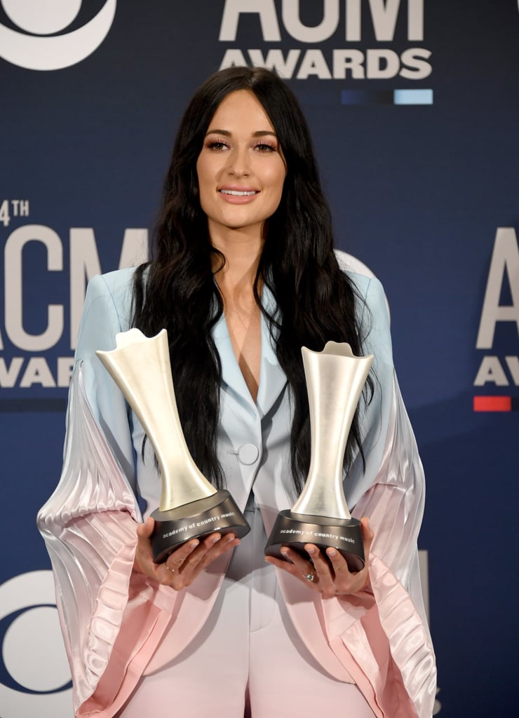 Kacey Musgraves Tie-Dye Suit at the ACM Awards 2019