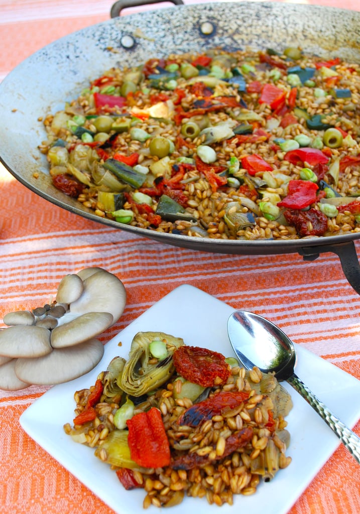 Some favorite dishes include paella, poached wild salmon, ginger-pear soup, and the Ranch's famous spicy guacamole made with a very special ingredient.