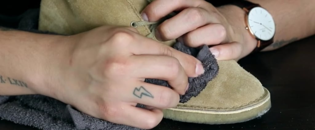 How to Clean Suede Shoes
