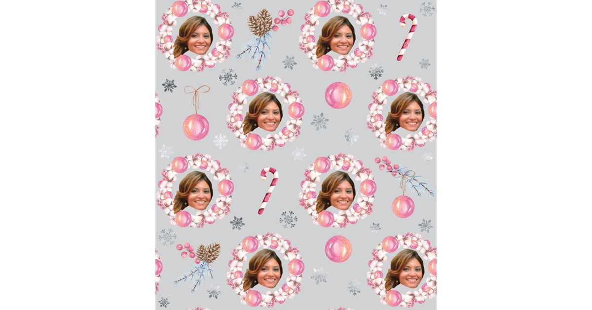 Gift Wrap My Face Put Your Face on Wrapping Paper POPSUGAR Family