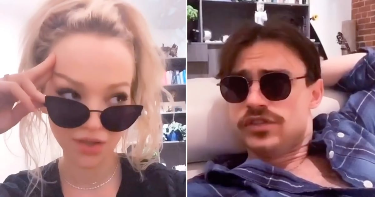 Watch Dove Cameron and Thomas Doherty's Kardashian TikTok ...