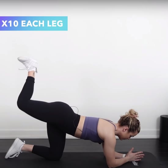 Circuit Two Single Leg Toe Touch Butt Workout With Weights Popsugar Fitness Photo 5