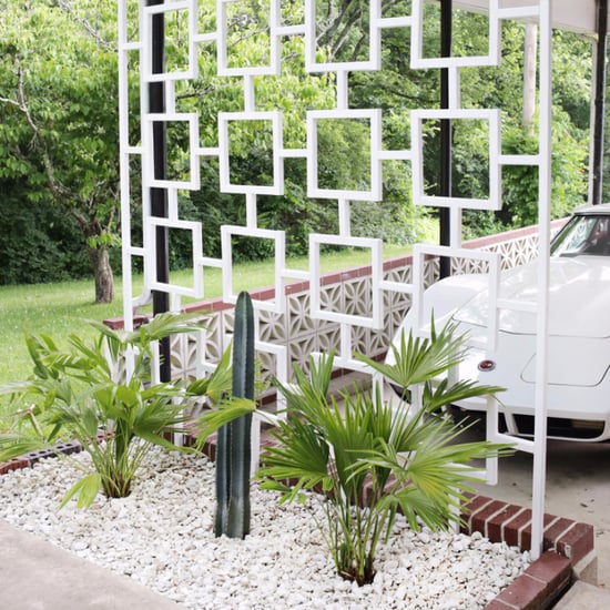 DIY Mid-Century Trellis
