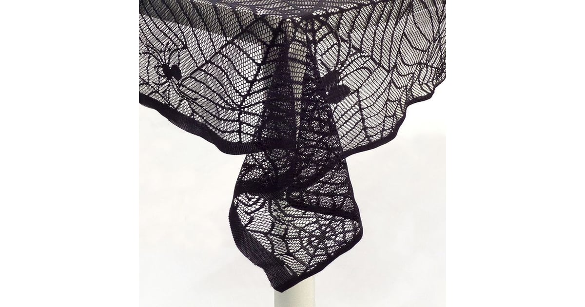 Celebrate Halloween Together Lace Tablecloth Cheap Halloween Decor