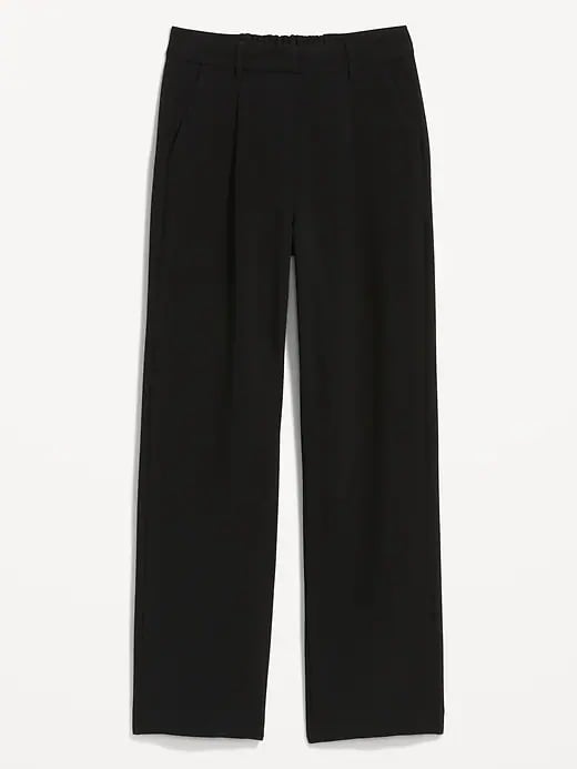 Old Navy Extra High-Waisted Pleated Taylor Trouser Wide-Leg Pants