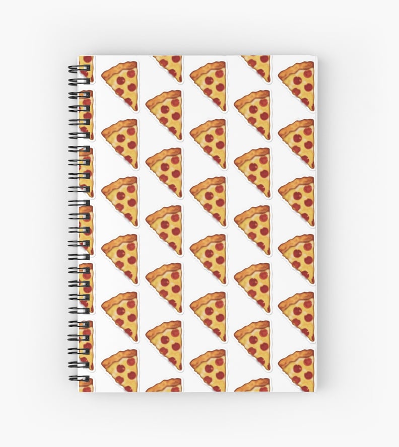 Pizza Emoji Spiral Notebook