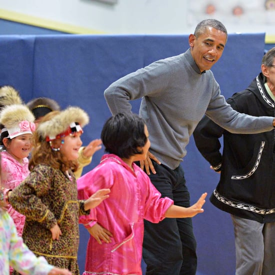 Barack Obama Dances With Kids in Alaska Video