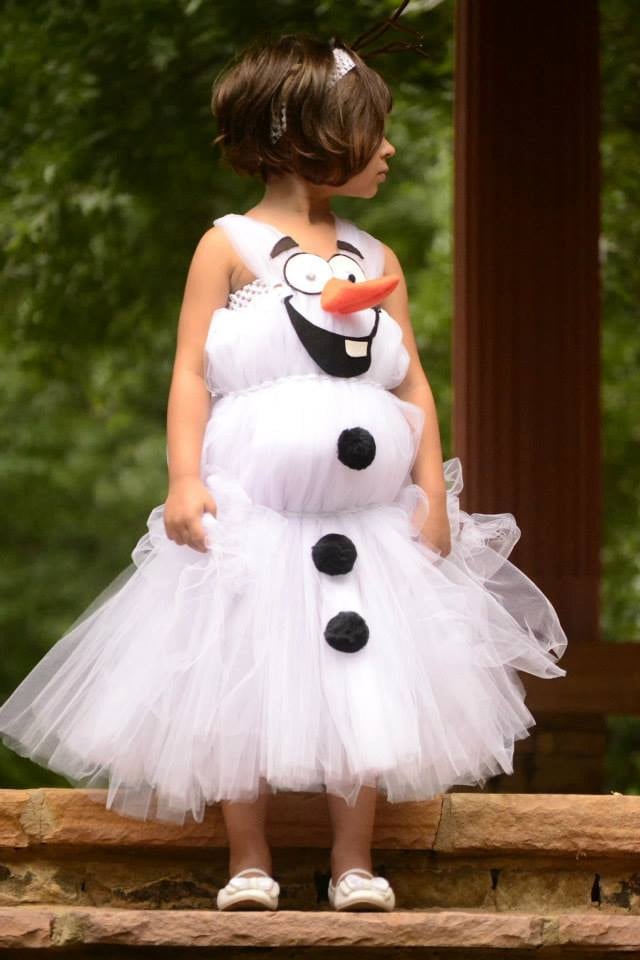 olaf in a dress