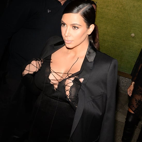 Kim Kardashian's Outfits at Fashion Week Spring 2016