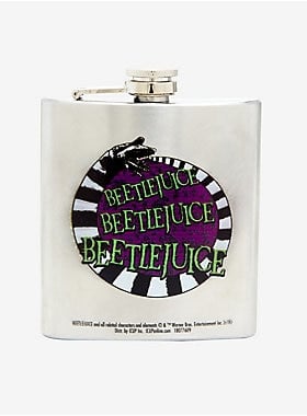 Beetlejuice Name & Sandworm Flask