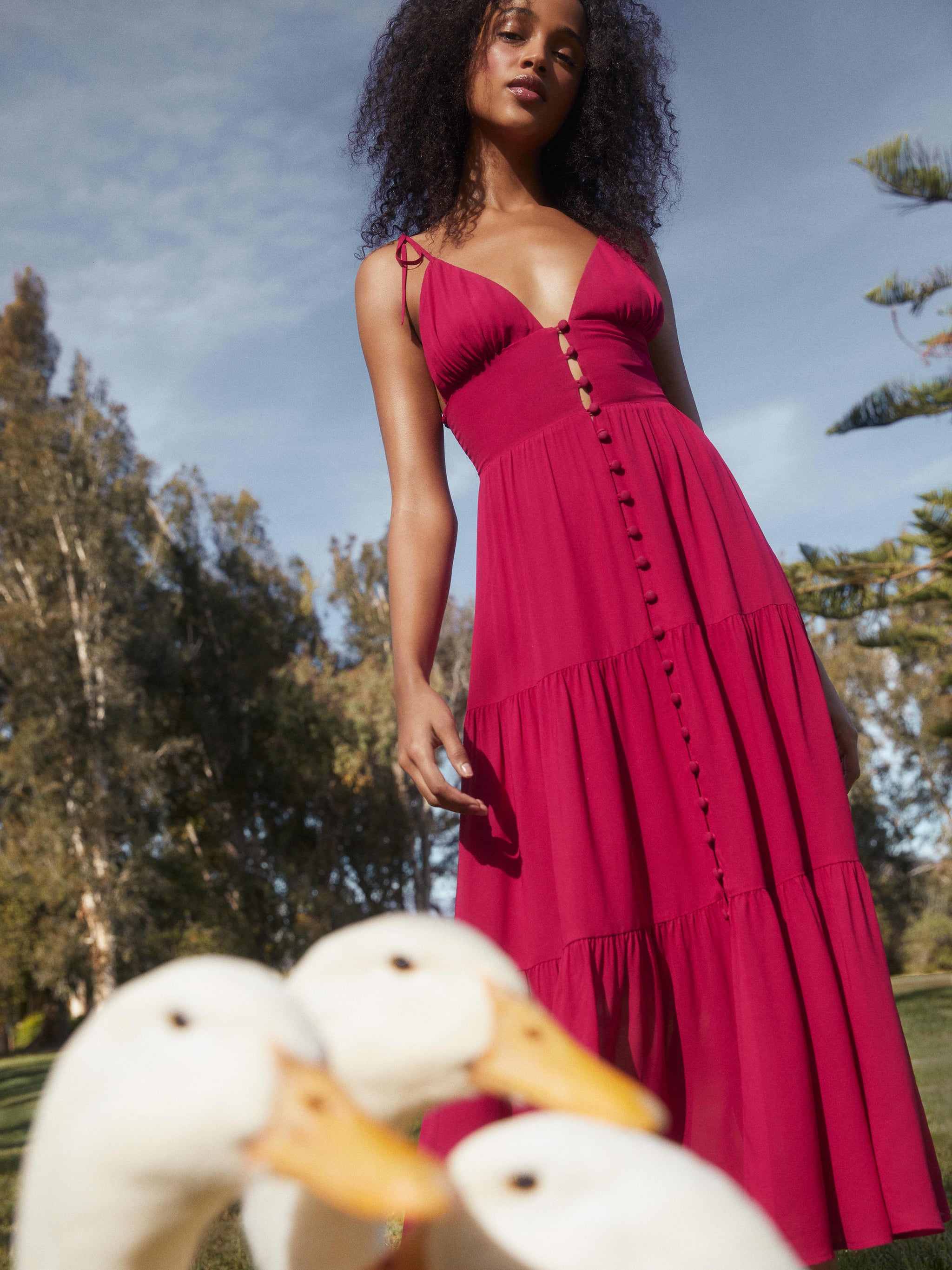 reformation krista dress