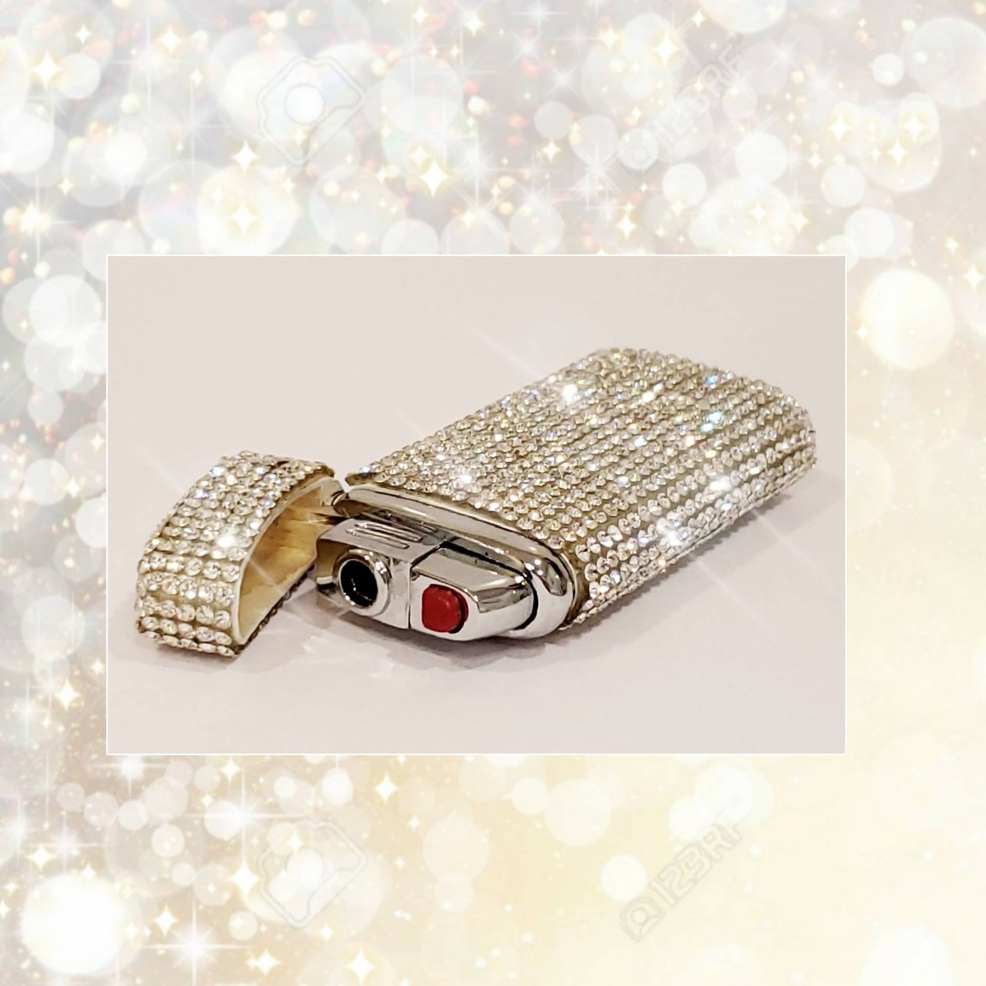 Clear Crystal Diamond Rhinestones Bling Lighter How to Be a Hustler For Halloween — Without, You Breaking the Law | POPSUGAR Entertainment Photo 18
