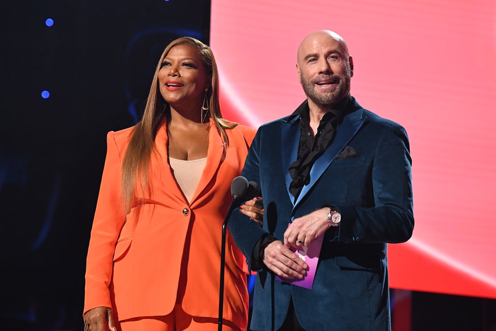 Queen Latifah and John Travolta at the 2019 MTV VMAs