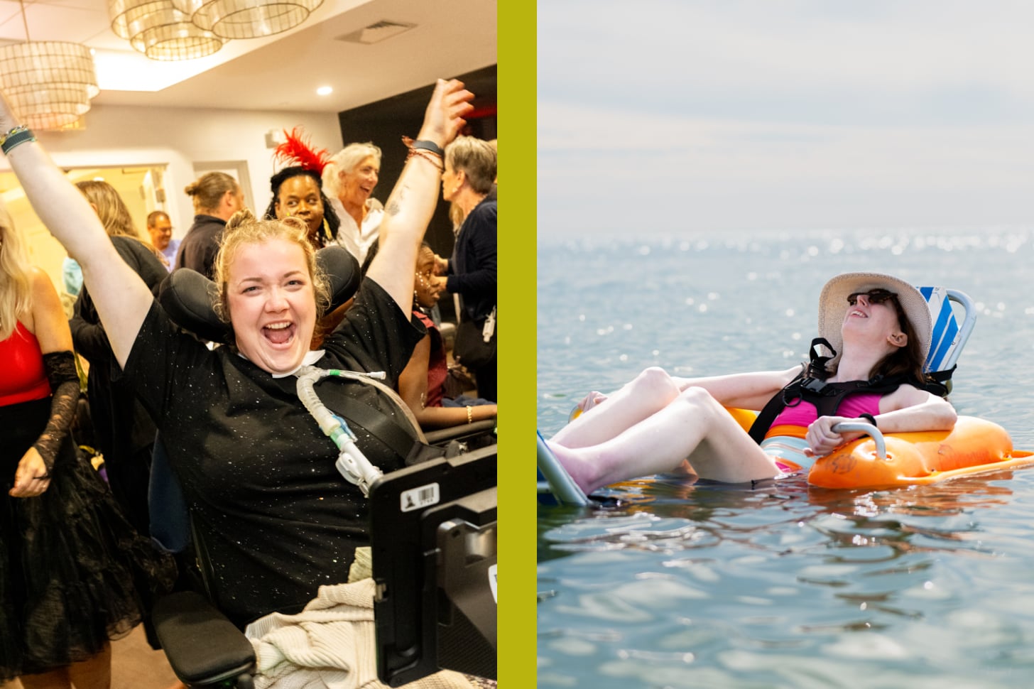 Her ALS Story young women with ALS retreat.