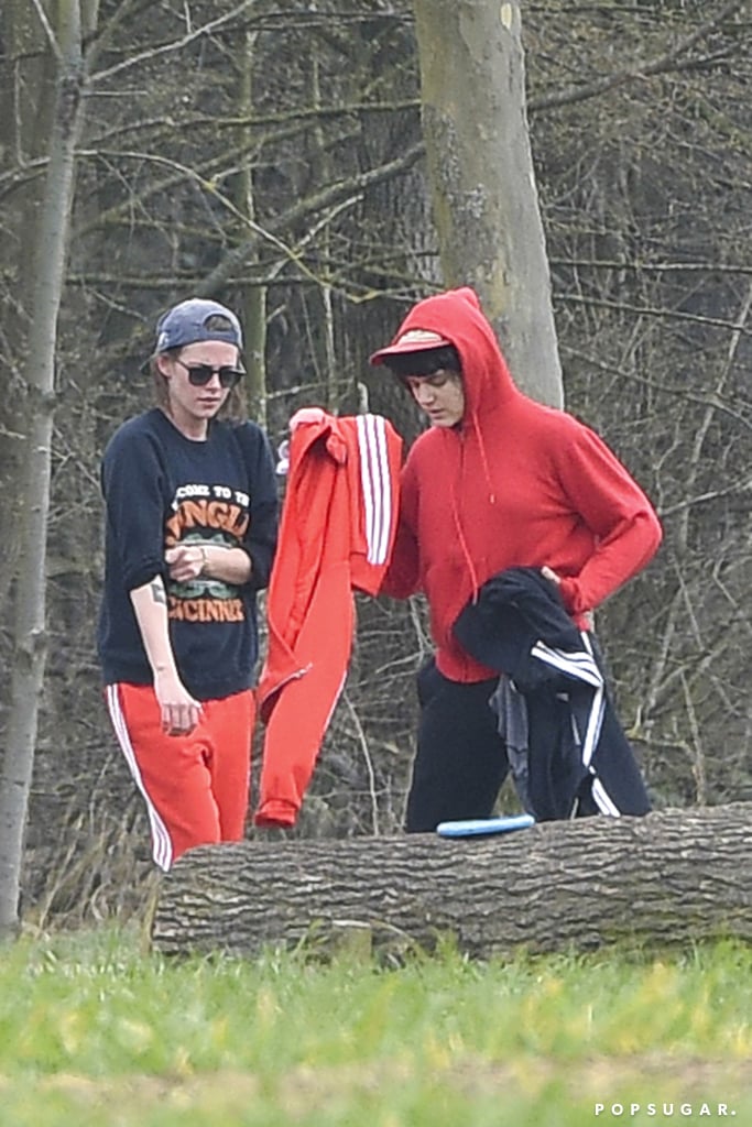 Kristen Stewart and Soko Playing in the Park Pictures 2016