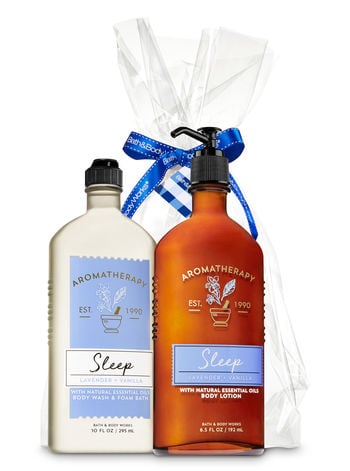 Bath And Body Works Lavender Vanilla Aromatherapy Gift Kit