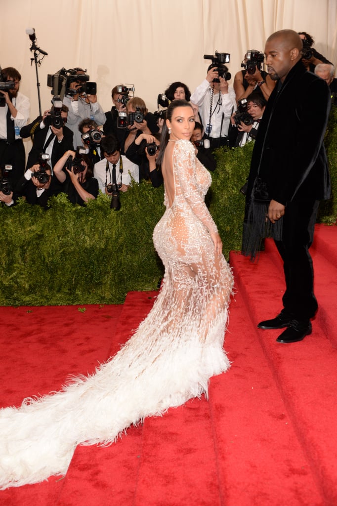 Kim Kardashian and Kanye West at the Met Gala 2015 | Photos