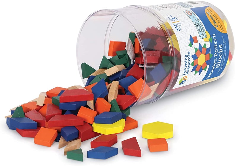 Learning Resources Wooden Pattern Blocks