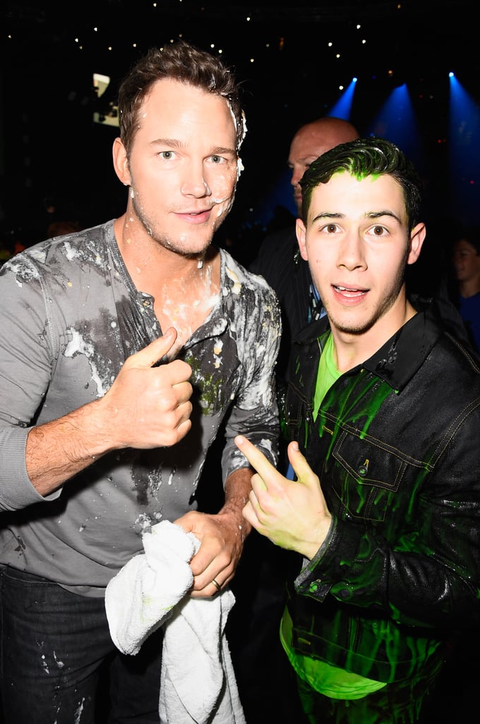 Chris Pratt and Nick Jonas